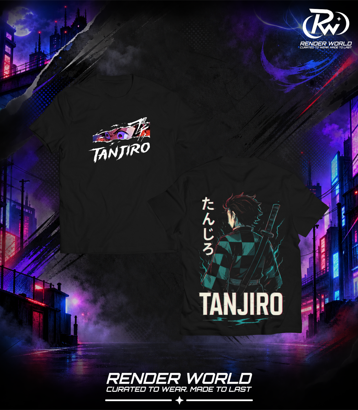 Tanjiro Kamado - Tee